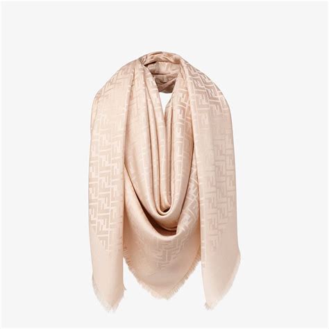 fendi ff shawl review|Fendi silk scarf for sale.